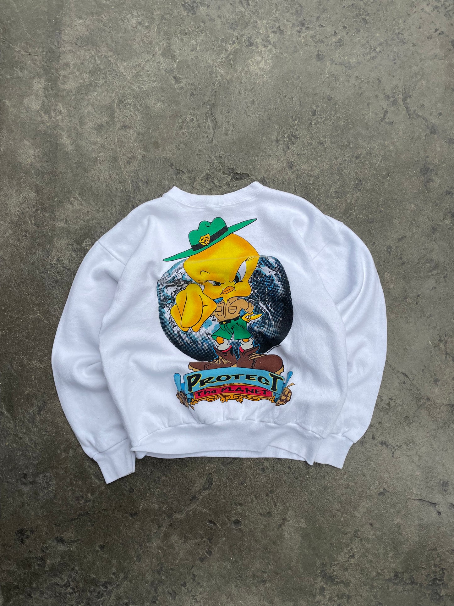 Tweety Bird “Save The Planet” Crewneck (XL)