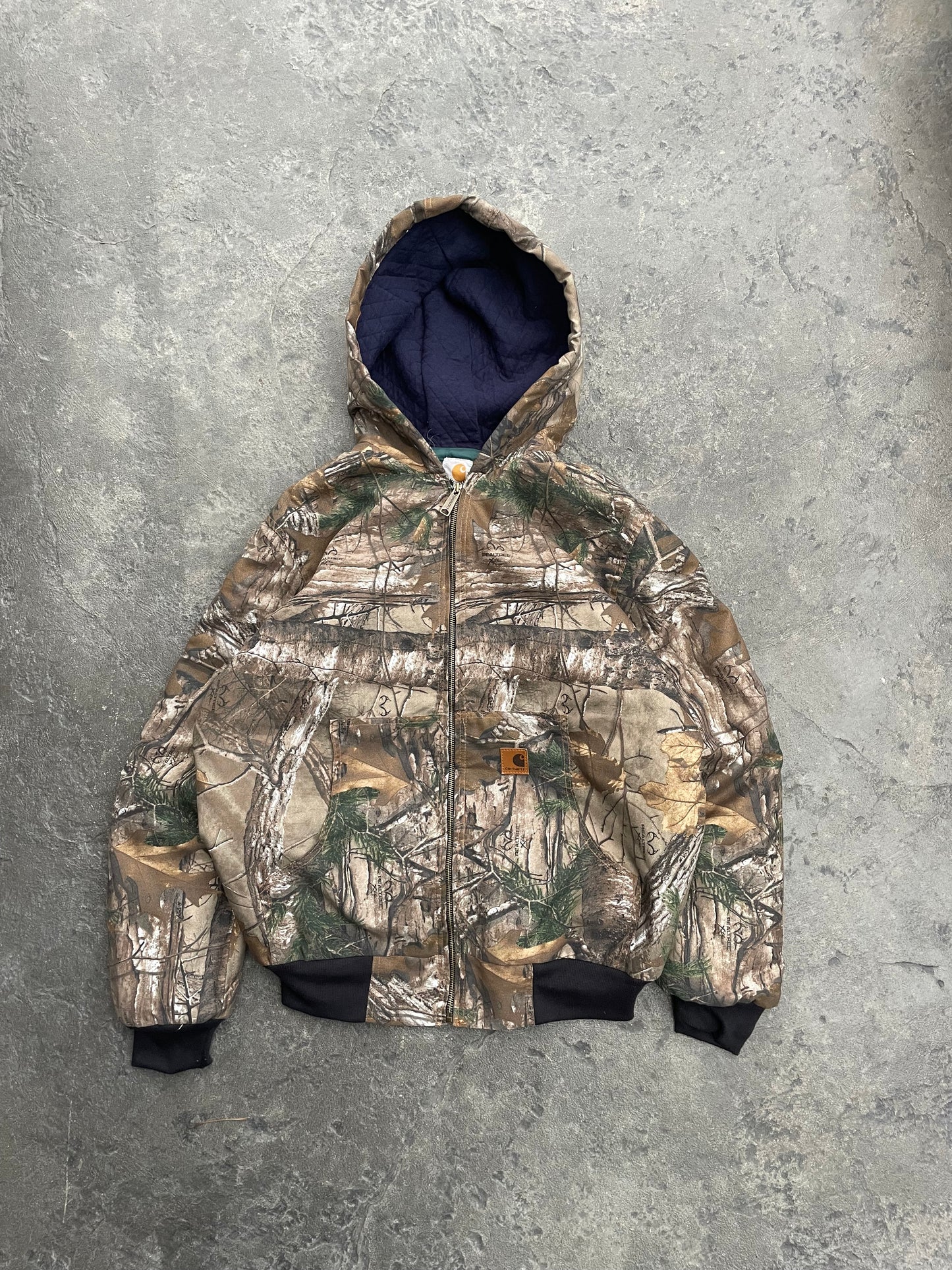 Reworked Camo Carhartt Jacket (XL)