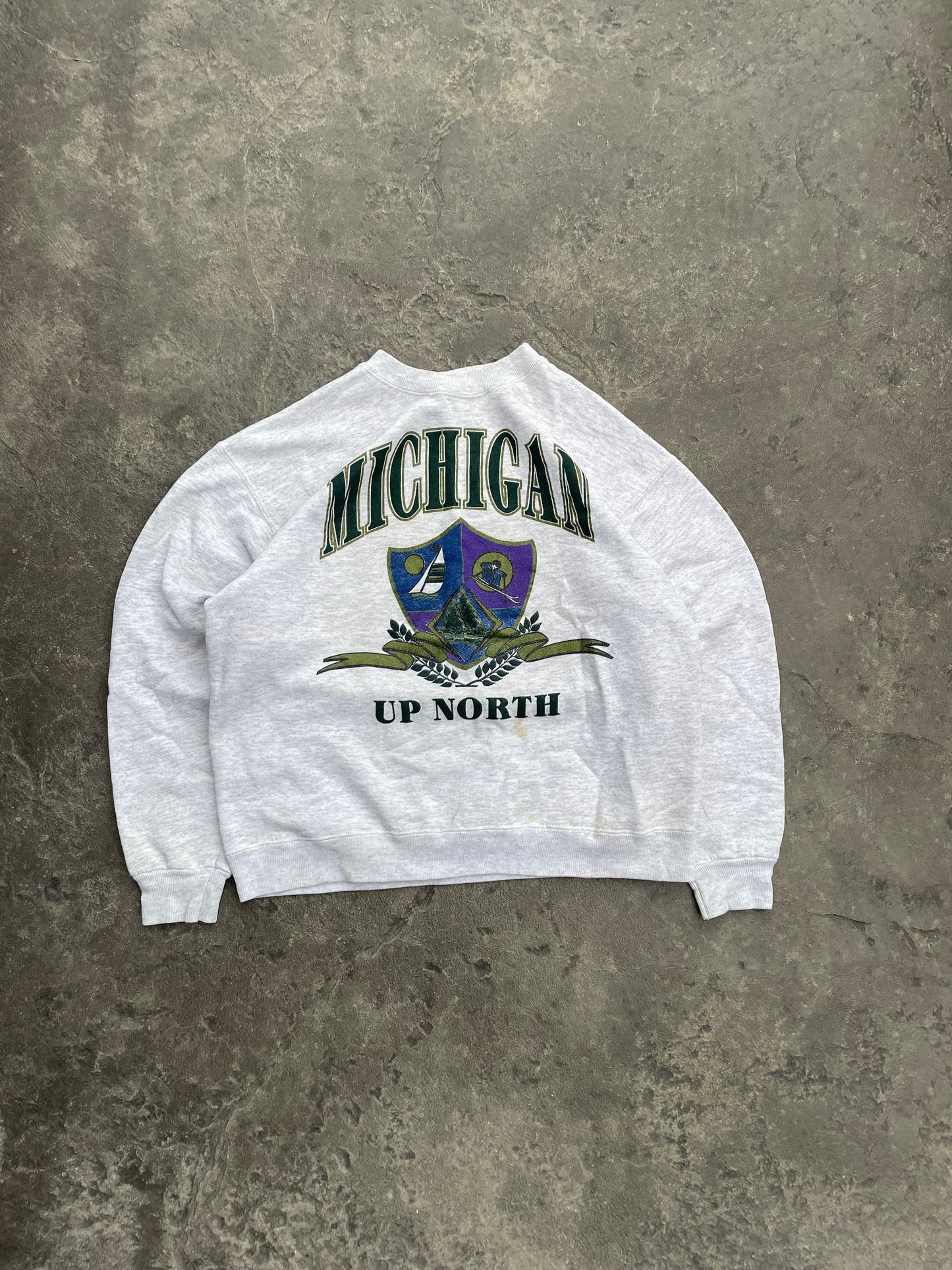 Vintage Michigan “Up North” Sweatshirt (M)