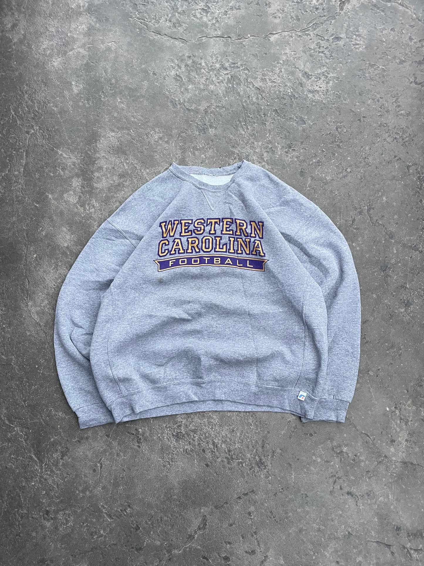 Vintage Russel Athletics Western Carolina Football Sweatshirt (XXL)