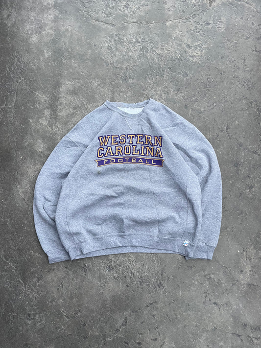 Vintage Russel Athletics Western Carolina Football Sweatshirt (XXL)