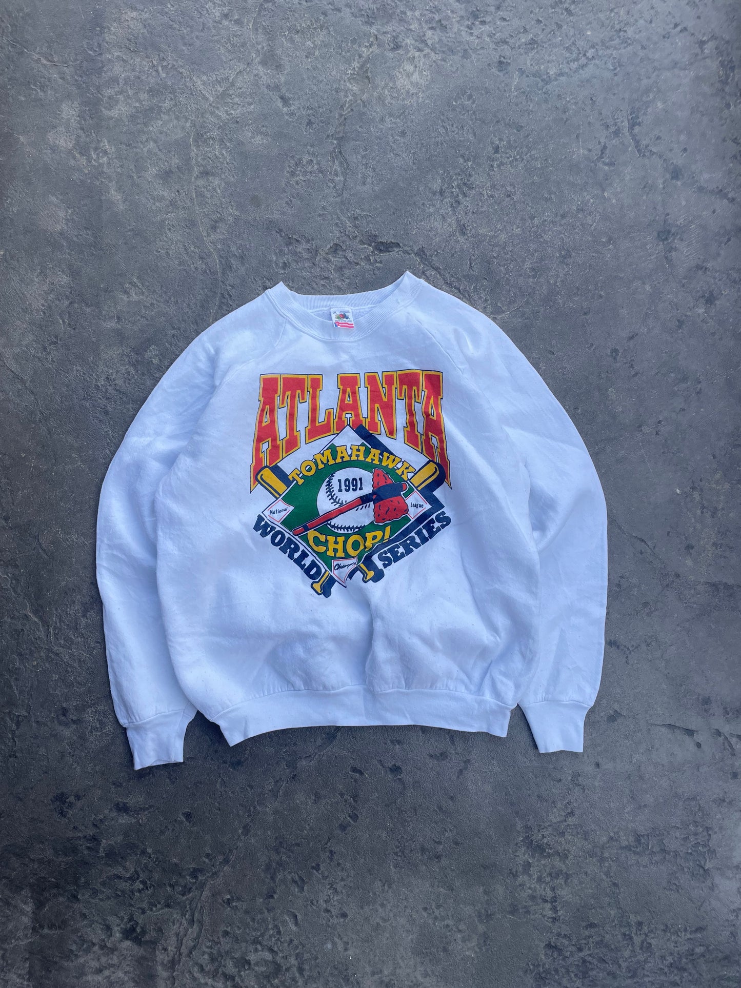 Atlanta ‘91 Tomahawk Chop Crewneck (XL)