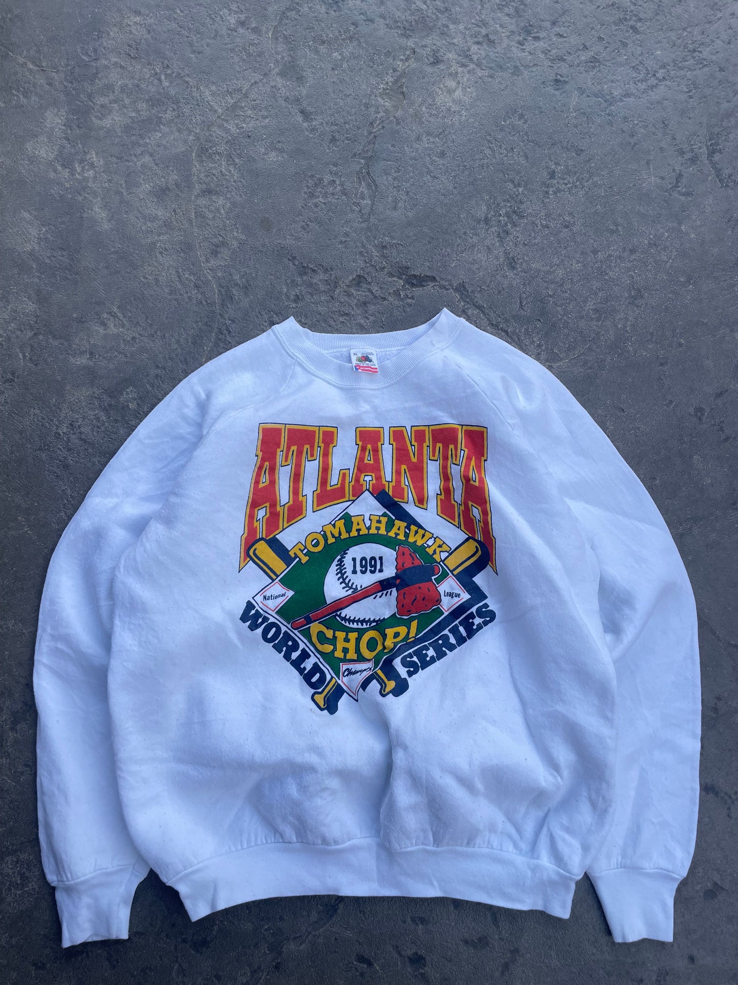 Atlanta ‘91 Tomahawk Chop Crewneck (XL)