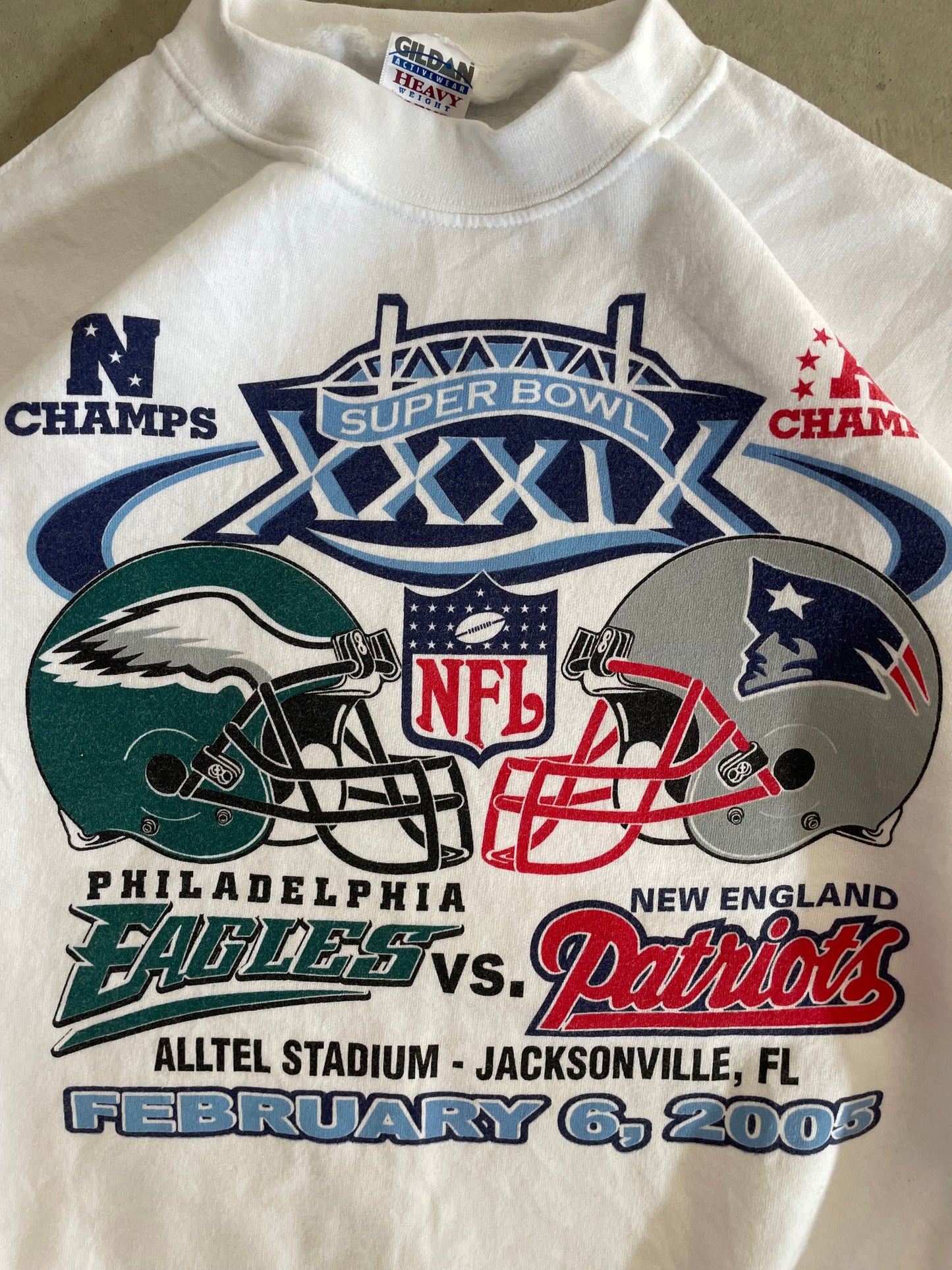 Vintage ‘05 Super Bowl Crewneck (XXL)