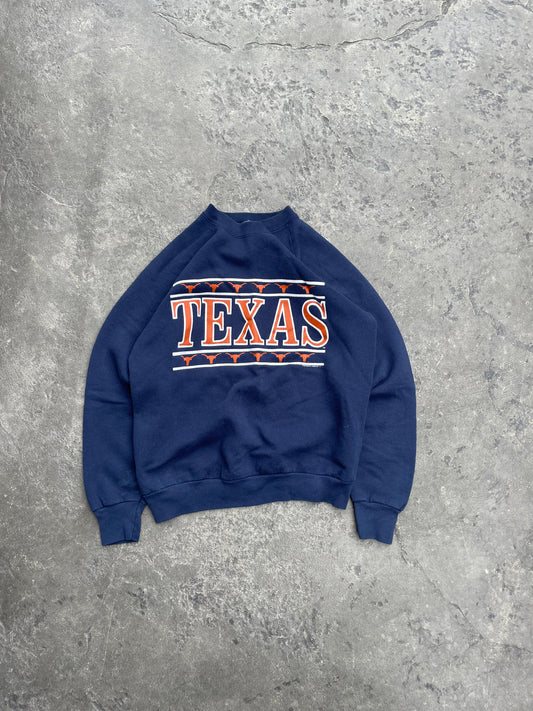 Vintage Fruit Of The Loom Texas University Sweatshirt (L)