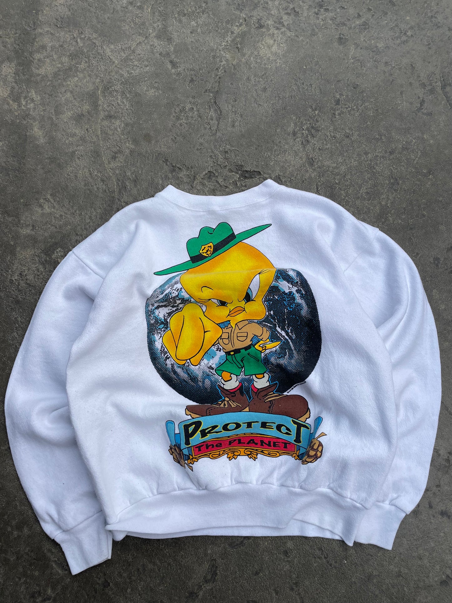 Tweety Bird “Save The Planet” Crewneck (XL)