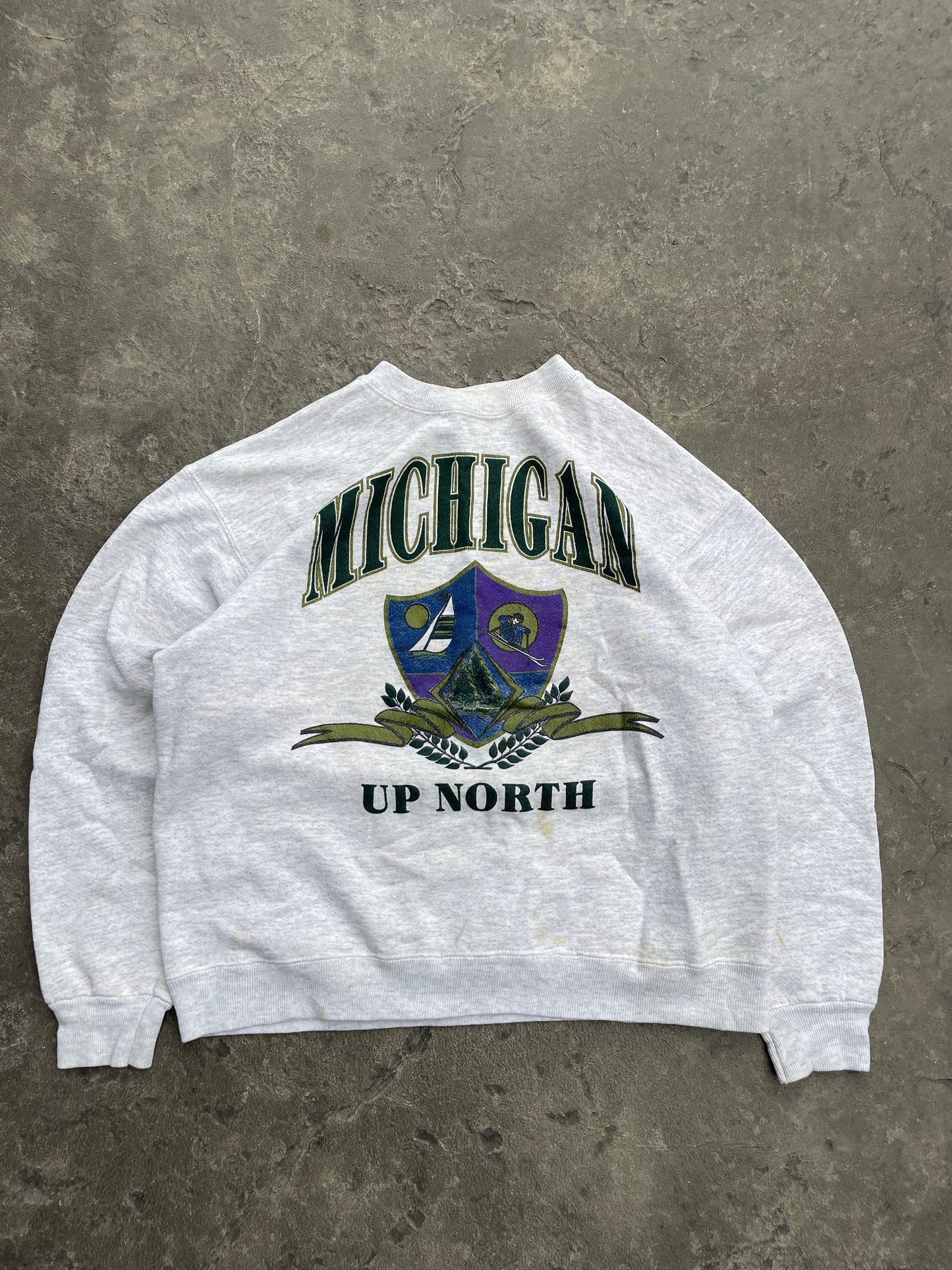 Vintage Michigan “Up North” Sweatshirt (M)