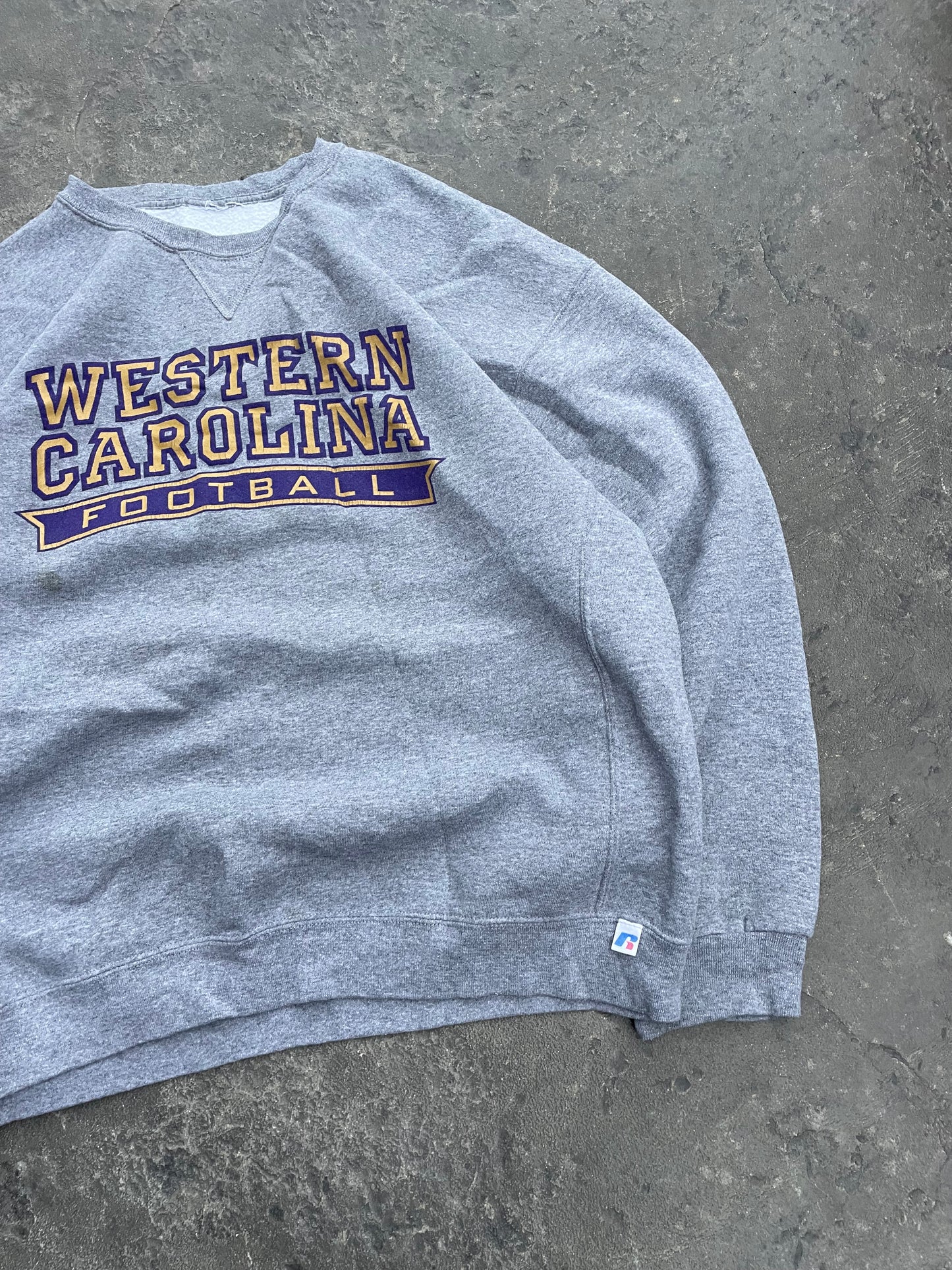 Vintage Russel Athletics Western Carolina Football Sweatshirt (XXL)