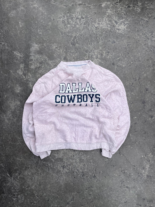 Vintage Pink Dallas Cowboys Reebok Crew (M)